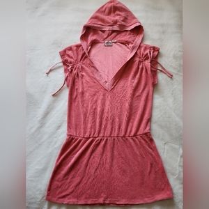 Juicy Couture terry cloth hooded dress
